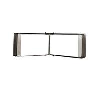 KFGISD, Wall Mounted File Holder,Hanging Wall File Organizer,A4, Wall Mounted Display File Holder,Folders(Black)