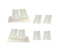 KFGISD , Wall Mounted File Holder,Hanging Wall File Organizer,Display Panel System Table Wall, A4 Price List Holder 10 Display Panels, Sheet Holder, Orange ,Folders(Orange)