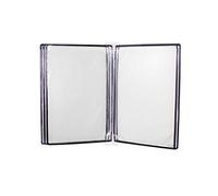 KFGISD, Wall Mounted File Holder,Hanging Wall File Organizer,Document Display Holders a4 with 5 Panels and 10 Pockets for Display 35 * 24 * 4.5CM,Folders(I)