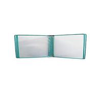 KFGISD, Wall Mounted File Holder,Hanging Wall File Organizer,Document Display Holders a4 with 5 Panels and 10 Pockets for Display 35 * 24 * 4.5CM,Folders(D)