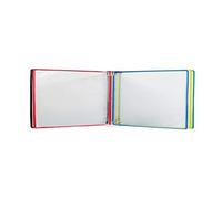 KFGISD, Wall Mounted File Holder,Hanging Wall File Organizer,Document Display Holders a4 with 5 Panels and 10 Pockets for Display 35 * 24 * 4.5CM,Folders(E)