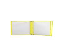 KFGISD, Wall Mounted File Holder,Hanging Wall File Organizer,Document Display Holders a4 with 5 Panels and 10 Pockets for Display 35 * 24 * 4.5CM,Folders(B)