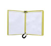 KFGISD, Wall Mounted File Holder,Hanging Wall File Organizer,File A3 Display Wall Folder -, A3 [16.53inch×11.69inch] 10 Pockets, Attached to Metal Device,Folders(Unique Colour)