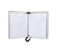 KFGISD, Wall Mounted File Holder,Hanging Wall File Organizer,File A3 Display Wall Folder -, A3 [16.53inch×11.69inch] 10 Pockets, Attached to Metal Device,Folders(Wit)