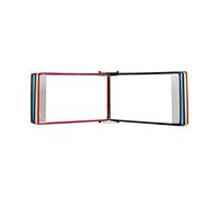 KFGISD, Wall Mounted File Holder,Hanging Wall File Organizer,File A4 Display Wall Folder -, A4[8.26inch×11.69inch] 20 Pockets,Folders(Color)