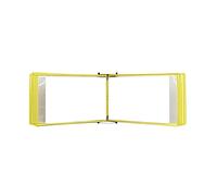KFGISD, Wall Mounted File Holder,Hanging Wall File Organizer,File A4 Display Wall Folder -, A4[8.26inch×11.69inch] 20 Pockets,Folders(Unique Colour)