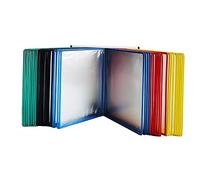 KFGISD, Wall Mounted File Holder,Hanging Wall File Organizer,Flip Chart Stand, A4 Letter Paper Size Magnetic Document Holder, Wall Mounted Display File Holder,Folders
