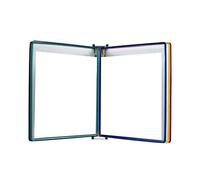 KFGISD, Wall Mounted File Holder,Hanging Wall File Organizer,Flip Chart Stand A4, Wall Mounted Display File Holder,Folders(13x9x2.3IN)