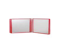 KFGISD, Wall Mounted File Holder,Hanging Wall File Organizer,Flip File Holder, wall-Mounted Magnetic Display 35.5 * 24.5 * 4.5CM,Folders