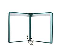 KFGISD, Wall Mounted File Holder,Hanging Wall File Organizer,Magnetic Document Holder A4, Wall Mounted Display Cabinet, File Holder,Folders(Green)