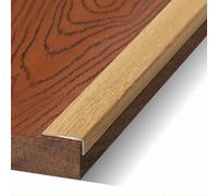 KFGISD, Wood Grain Flooring Edge Trim Strip, Tile to Vinyl Floor Covering Strip for Doorway Threshold, 2mm Wide,Floor transition strips(Style a)