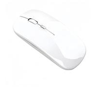 KfHao Connectivity 2.4G USB Its Silent&Slim Design features ultra-quiet clicks for quiet spaces,portable build fits easily in your bag,perfect for on iPads,MacBooks,and PCs (white ordinary,Classic)