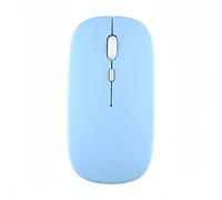 KfHao Connectivity 2.4G USB Its Silent&Slim Design features ultra-quiet clicks for quiet spaces,portable build fits easily in your bag,perfect for on iPads,MacBooks,and PCs (blue ordinary,Classic)