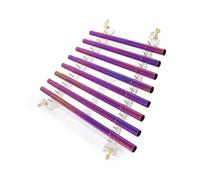 KFHDSAS Crystal Harp, Perfect Healing Musical Instrument, C Key 8 Notes C5 D5 E5 F5 G5 A5 B5 C6, For Sound Therapy Healing Meditation, With Aluminum Suitcase(432hz)