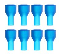KFHENSOMR 8 Pcs Big Bite Valve Replacement Mouthpiece, Unisex Bite Valve Cover, Hydration Pack Bladder Water Backpack for Most Brands, Backpack, Dust Cover, Water Reservoir (Blue)