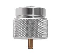 KFI Camping Gas Adapter, 1 lb/16 oz Propane Tank Adapter, Outdoor Propane Tank Converter Camping Stove, Input EN417 Valve Output Cylinder Tank Adapter