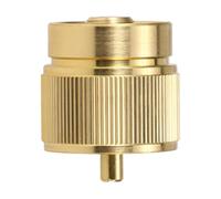 KFI Gas Adapter Converter: Input EN417 Valve, Output Cylinder Tank Adapter for Camping Stoves, Compatible with 1Lb Outdoor Small Propane Tanks