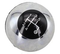 KFJFDHES Automatic Shift Handle Lever Manual Gear Shift Knob Replacement/Fit for Fiat Cars Featuring Elegant Chrome Finish and Ergonomic Design