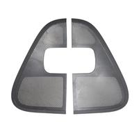 KFJFDHES Car Door Speaker Cover Audio Tweeter Trim Speaker Grille Cover Flint Gray Left or Right Side Door Panel Mounted/Fit For 2004 2005 2006 2007 2008 Ford F-150 5L3Z-18978-BAA(Left and Right)