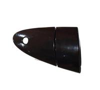 KFJFDHES Car Front Door Handle Outside Exterior Door Handle Left Right Side Assembly Black/Fit for Honda CRZ CR-Z ZF1 ZF2 2011-2015 72141-SZT-003ZE RH / 72181-SZT-G01ZC LH(Right with Key Hole)