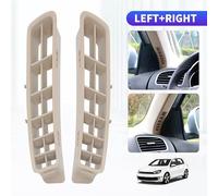 KFJFDHES Central 5KD867233 5KD8672335 A-Pillar Panel Air Outlet Windshield Pillar Trim Panel Air Outlet/Fit for VW PQ Golf 6 GTI Golf MK6 2009-2014(1pair Beige)
