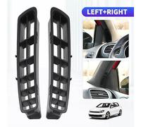 KFJFDHES Central 5KD867233 5KD8672335 A-Pillar Panel Air Outlet Windshield Pillar Trim Panel Air Outlet/Fit for VW PQ Golf 6 GTI Golf MK6 2009-2014(1pair Black)