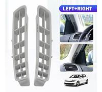 KFJFDHES Central 5KD867233 5KD8672335 A-Pillar Panel Air Outlet Windshield Pillar Trim Panel Air Outlet/Fit for VW PQ Golf 6 GTI Golf MK6 2009-2014(1pair Gray)