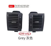KFJFDHES Central Copy/Fit For Toyota Land Cruiser 200 LC200 2008 2009 2010-2015 Grill Car A/C Air Conditioner Outlet Air Fresh Grill outlets(LH and RH Grey)