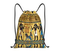 Kfjghhl Ancient Egypt Tribe Series Drawstring Backpack Bag Sport Sackpack Bulk Cinch Gym Bag Women Men Children Outdoor Sport