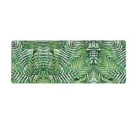 Kfjghhl Banana Leaf Green Mouse Mat Large Mouse Pad 80x30x0.3cm Mousepad Desk Mat Gaming Mouse Rubber Base Table Pad