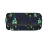Kfjghhl Beautiful Bottle of Under The Night Sky Pencil Case Large Girls Boys Cute Pencil Case Secondary Big Capacity Zipper Compartments