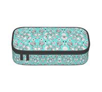 Kfjghhl Beautiful Starfish Pencil Case Large Girls Boys Cute Pencil Case Secondary Big Capacity Zipper Compartments
