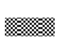 Kfjghhl Black And White Plaid Mouse Mat Large Mouse Pad 80x30x0.3cm Mousepad Desk Mat Gaming Mouse Rubber Base Table Pad