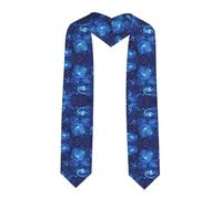 Kfjghhl Blue Universe Space Galaxy Graduation Shawl Stole Flag Stole Unisex Sash Honor Clergy Choral Stoles Academic Classic