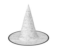 Kfjghhl Brick Wall. Halloween Hat Wicked Costumes Adult Unisex Headband Fancy Dress Accessory Christmas Party,Cosplay Magician Costume Outfit Halloween