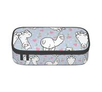 Kfjghhl Camel Pink Heart Pencil Case Large Girls Boys Cute Pencil Case Secondary Big Capacity Zipper Compartments