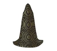 Kfjghhl Circle Long Hooded Cloak Teenagers Child Cape Witch Costume Halloween Costume Women Men 35-55inch