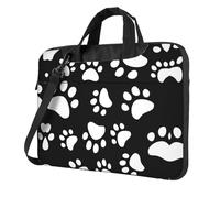 Kfjghhl Classic Bear Paw Laptop Bag Briefcase Pad Notebook Compartment Elegant Business Bag Separate Office