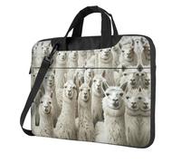 Kfjghhl Classic Cute Llama Laptop Bag Briefcase Pad Notebook Compartment Elegant Business Bag Separate Office