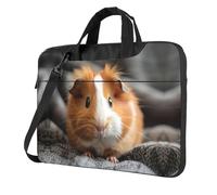 Kfjghhl Classic Guinea Pig Laptop Bag Briefcase Pad Notebook Compartment Elegant Business Bag Separate Office