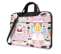 Kfjghhl Classic Sweet Ice Cream Laptop Bag Briefcase Pad Notebook Compartment Elegant Business Bag Separate Office