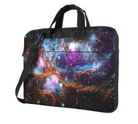 Kfjghhl Classic Universe Galaxy Space Laptop Bag Briefcase Pad Notebook Compartment Elegant Business Bag Separate Office