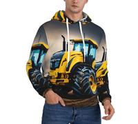 Kfjghhl Company Farm Tractor Mens Hoodie Pullover Fleece Hooded Long Pull Over Sleeve Sweatshirt Valentine Favors Gift Black