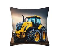 Kfjghhl Company Farm Tractor Throw Pillow Covers Decorative Farmhouse Couch Pillow Case Soft Square Cushion Pillowcase