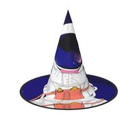Kfjghhl Cool Man In Outer Space Galaxy Halloween Hat Wicked Costumes Adult Unisex Headband Fancy Dress Accessory Christmas Party,Cosplay Magician Costume Outfit Halloween
