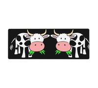 Kfjghhl Cute Cow Mouse Mat Large Mouse Pad 80x30x0.3cm Mousepad Desk Mat Gaming Mouse Rubber Base Table Pad