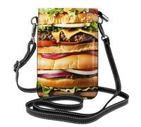 Kfjghhl Food Pattern Funny Small Crossbody Bags For Women Lightweight Vegan Leather Cell Phone Purse Wallet Handbags