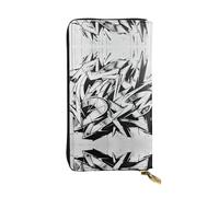 Kfjghhl Graffiti Drawing Women's Wallet Large Capacity Ladies Card Phone Holder RFID Blocking Wristlet Leather Her