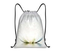 Kfjghhl Lotus Petals Drawstring Backpack Bag Sport Sackpack Bulk Cinch Gym Bag Women Men Children Outdoor Sport