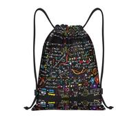 Kfjghhl Math Formula Drawstring Backpack Bag Sport Sackpack Bulk Cinch Gym Bag Women Men Children Outdoor Sport